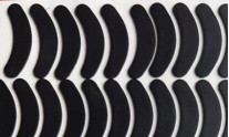 Мышь ног мыши PTFE запасной части мыши катается на коньках толщина длины 0.6mm 2-30mm
