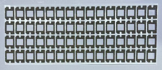 Self Adhesive Hollow Frame Conductive Foam Pads | Custom Die Cut EMI Shielding Sponge Gasket