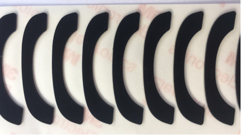 Огнезамедлительная мышь PTFE катается на коньках пусковые площадки 0.7mm высокотемпературное сопротивляются стоградусному тефлону 300