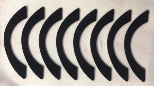 Огнезамедлительная мышь PTFE катается на коньках пусковые площадки 0.7mm высокотемпературное сопротивляются стоградусному тефлону 300