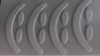 пластмассы 0.45mm толстые умирают отрезанный конек PTFE в оборудовании и Obturateur краски смешивая