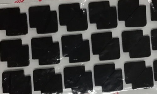 EN344 испытало циновку резиновой колодки NBR EPDM 5mm кремния толстую