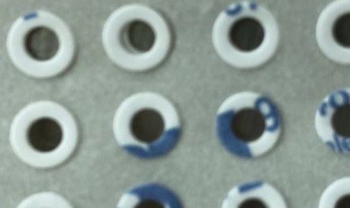 стикеры круглого квадрата клейкой ленты ткани 9448A 0.15mm двойные бортовые для мониторов