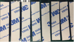 лента прокладки 9448AB изоляции 0.15mm черная длинная слипчивая для трансформатора напряжения тока