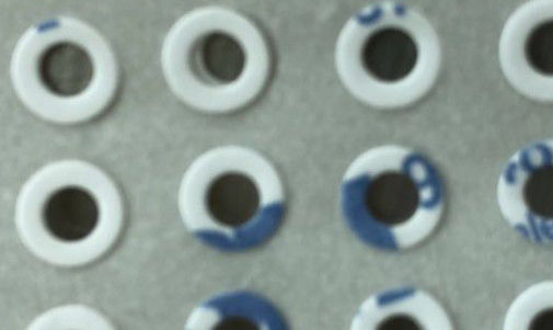 стикеры круглого квадрата клейкой ленты ткани 9448A 0.15mm двойные бортовые для мониторов