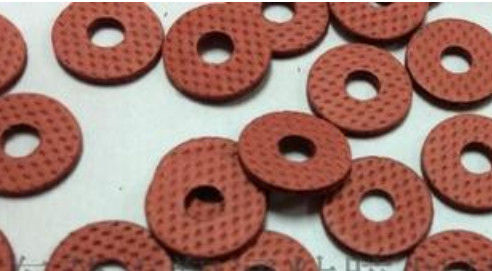 хлопковое волокно изоляции бумаги батареи лития 0.25mm красное твердое Mylar