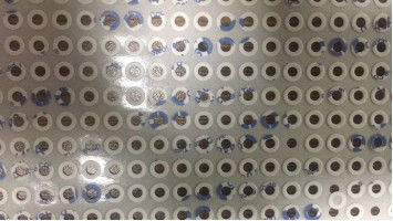 Небольшая плашка отверстия отрезала двойной покрытый материал 0.15mm ленты 9448A ткани