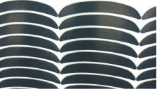 Электрическая изоляция вырезывания плашки PTFE Mylar покрывает высокий пункт Vicat размягчая