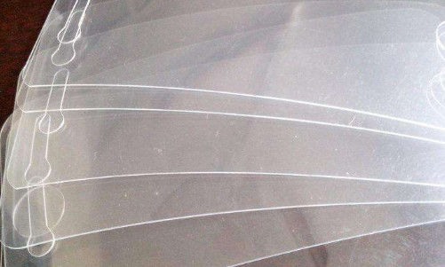 Голубой окрашиванный протектор экрана отпуска защитного фильма 0.05mm политена