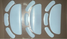 Серые тефлоновые ножки для мыши PTFE